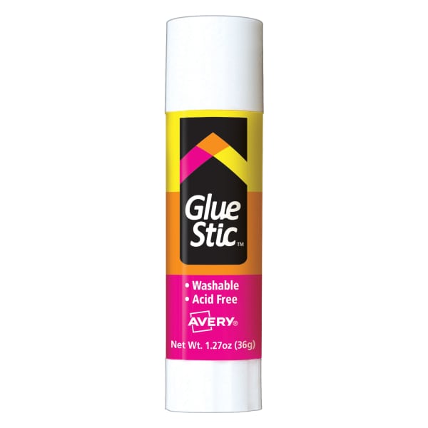 Glue Stic, Permanent, 1.27 oz, 1/EA